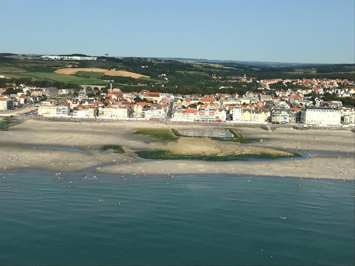 Villa Louise - Appartement Spacieux Proche Digue Avec Jardin Wimereux Kültér fotó